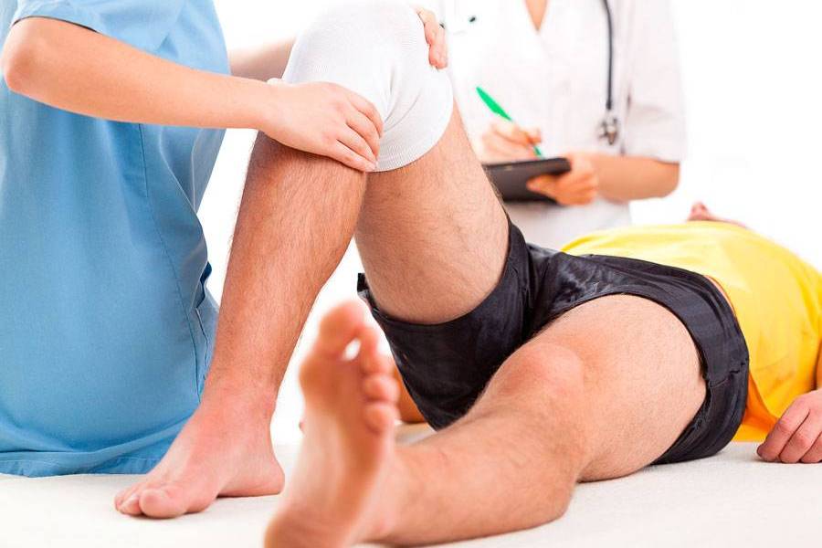 терапия коленного сустава после травмирования